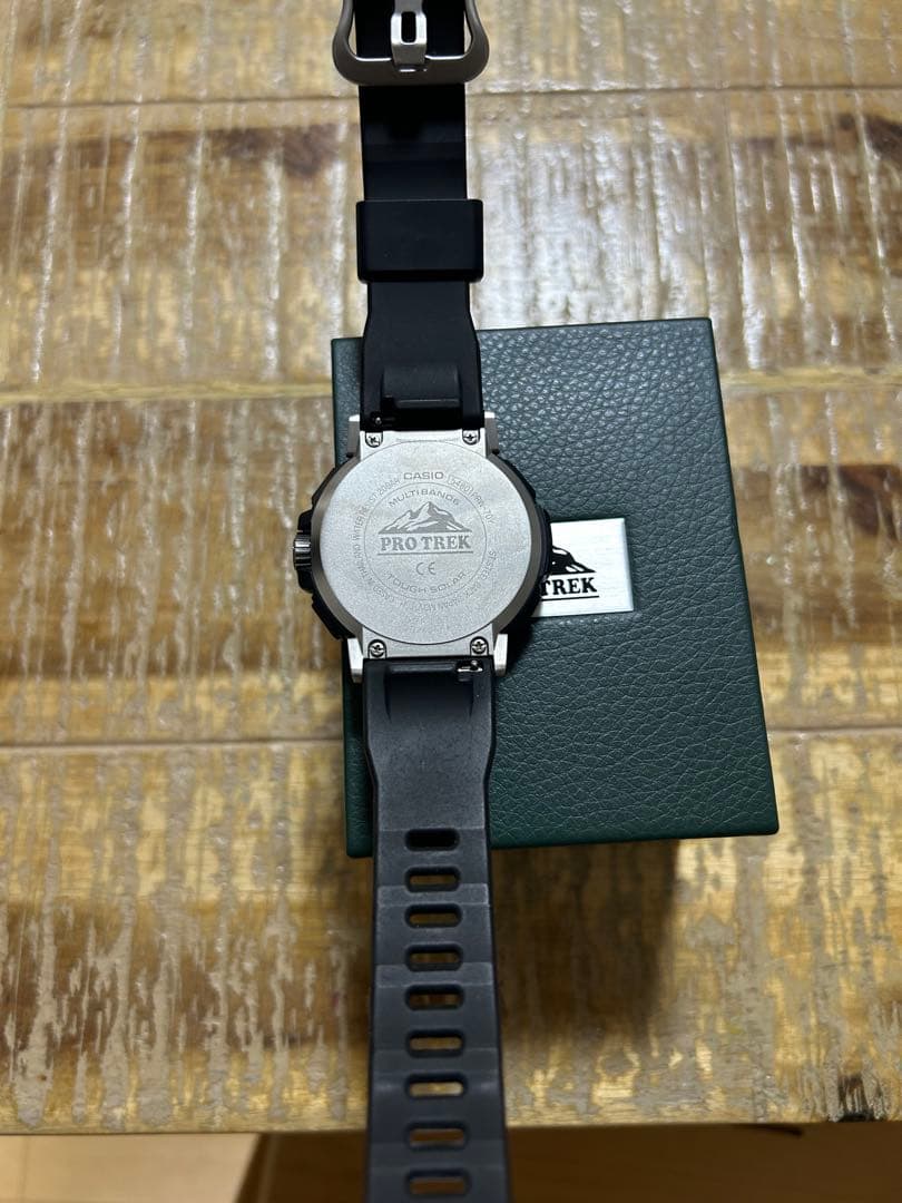 PRO TREK デジタル腕時計 ブラック