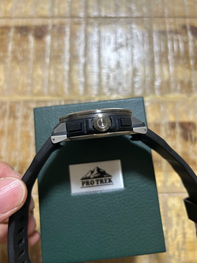 PRO TREK デジタル腕時計 ブラック