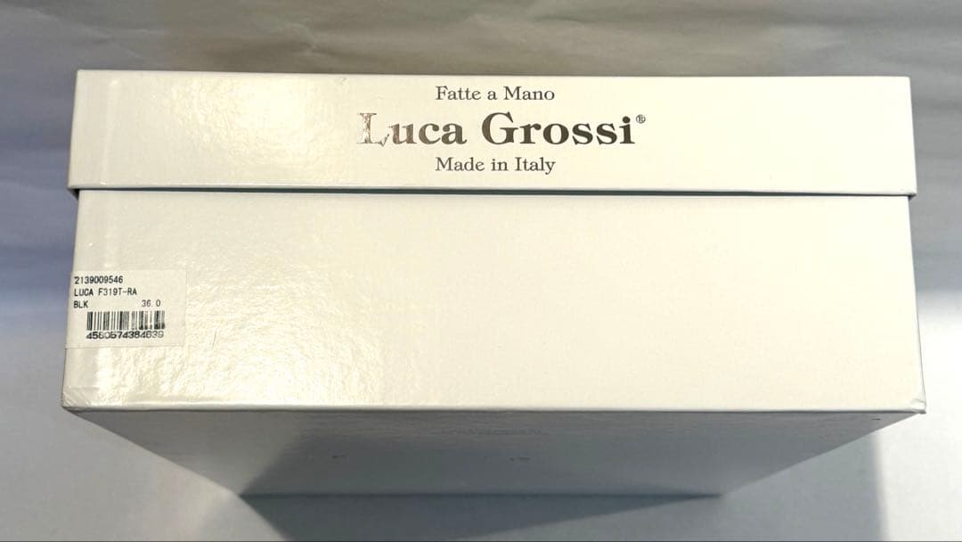 リクエストお値下中　ルカグロッシ レースアップブーツ 黒 36 サイドジッブ