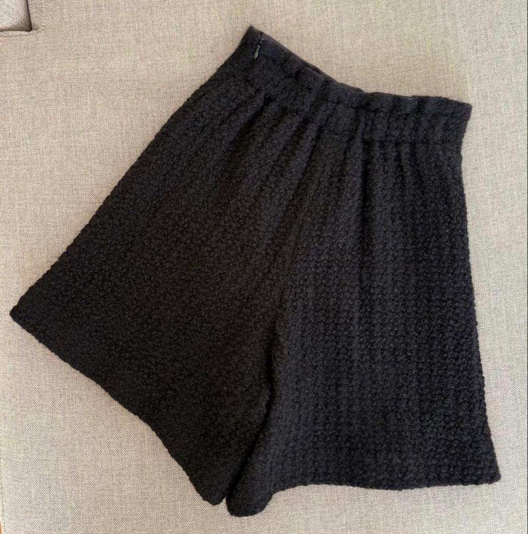 【最終価格】cygne シーニュ ツイードショートパンツ ハイウエスト
