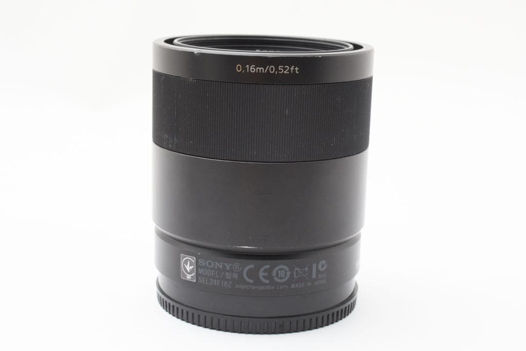 光学美品 ソニー Carl Zeiss Sonnar 24mm 1.8 B866
