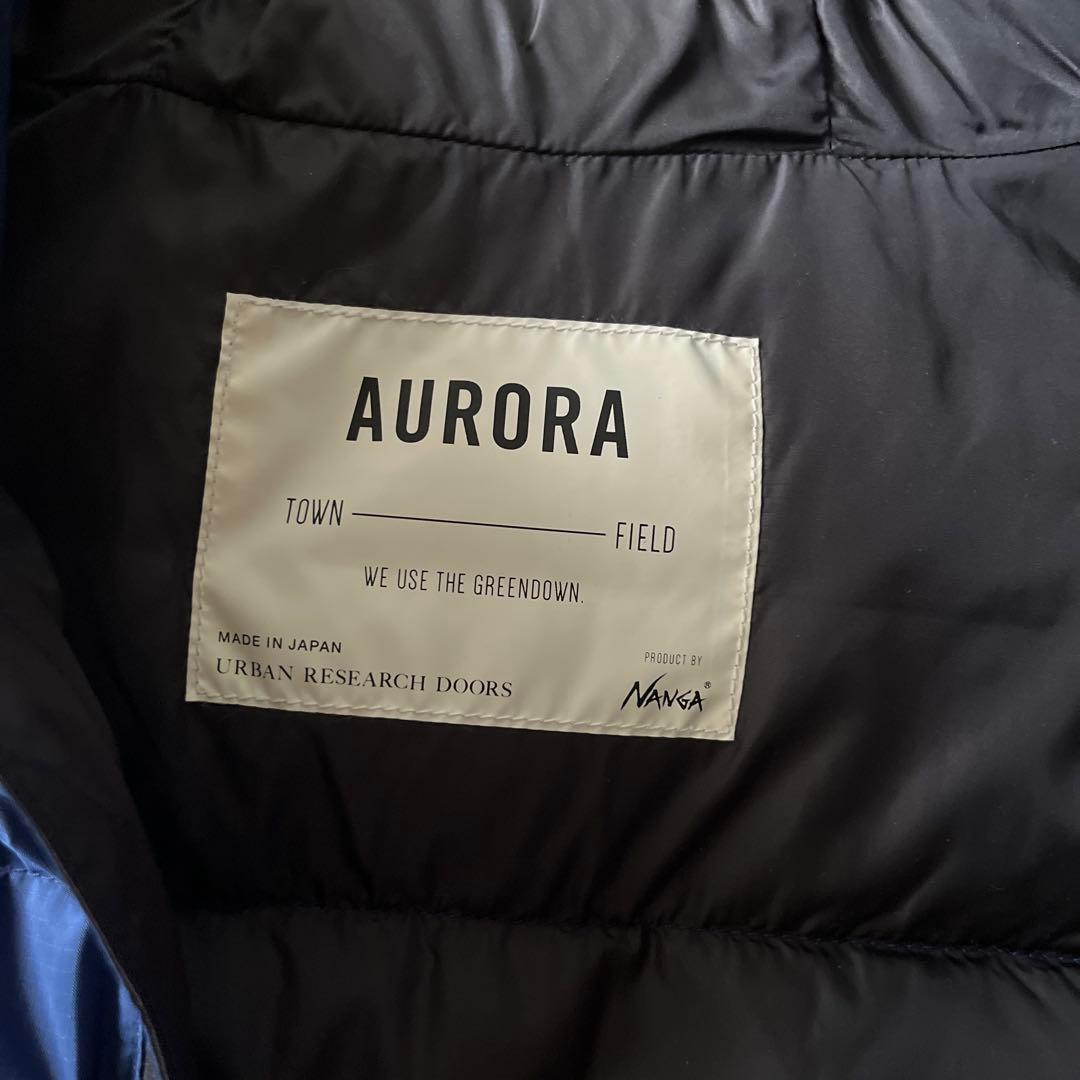 アーバンリサーチドアーズ×ナンガ ダウン ネイビー