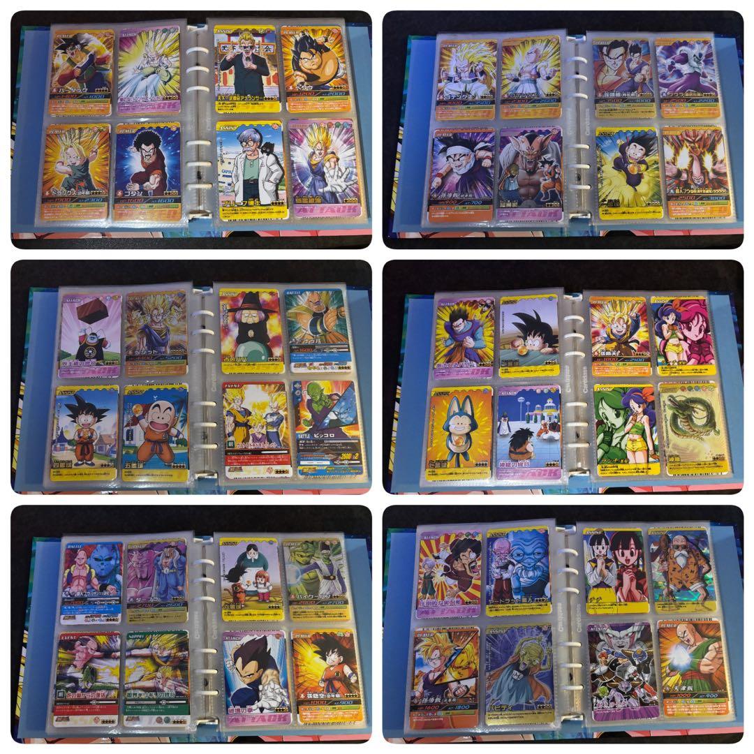 ドラゴンボールZ、2、爆裂インパクトデータカードダス　コレクションまとめ売り