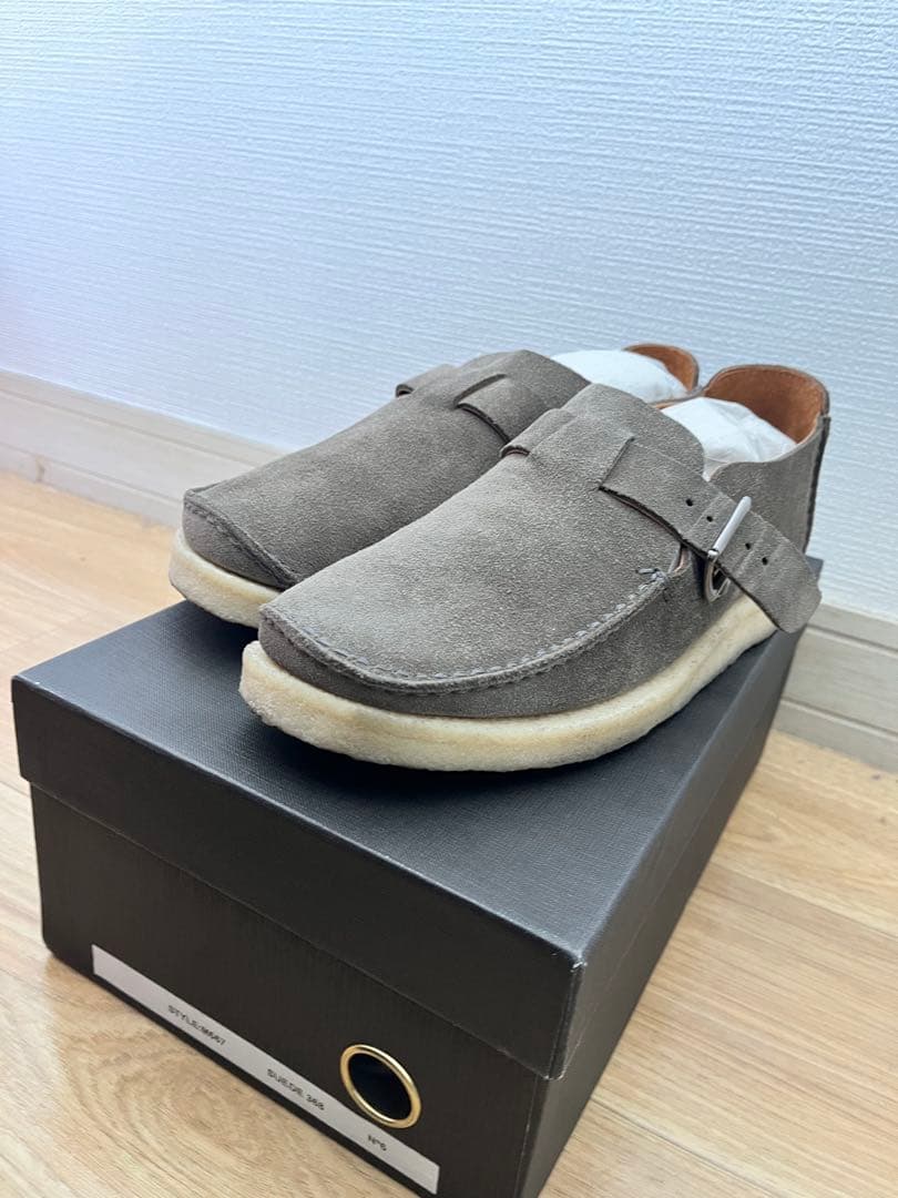 Padmore&Barnes arran モカシンシューズ　サイズ6 26相当