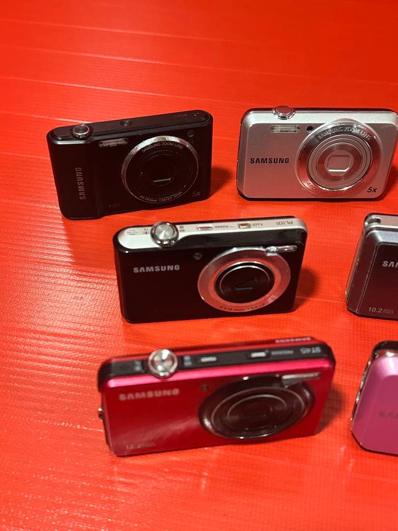 Samsung10台 デジカメラ まとめ【動作未確認ジャンク扱】