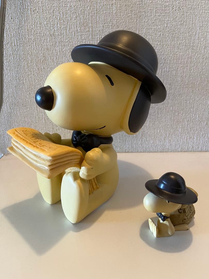 絶版 加藤工芸 SNOOPY スヌーピー＆ウッドストック 陶器ヴィンテージ