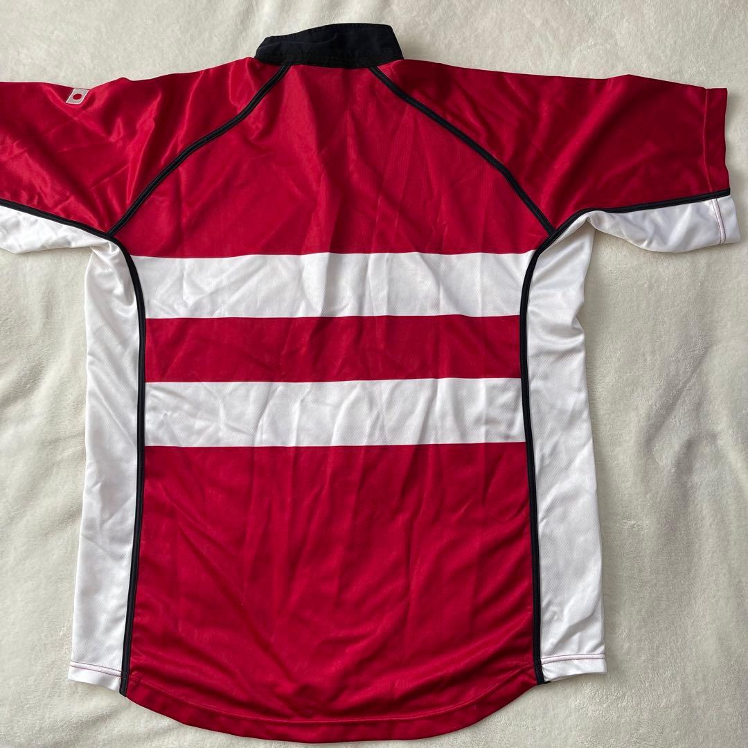 激レア希少RUGBY WORLD CUP 2003 日本代表ラガーシャツXL 赤
