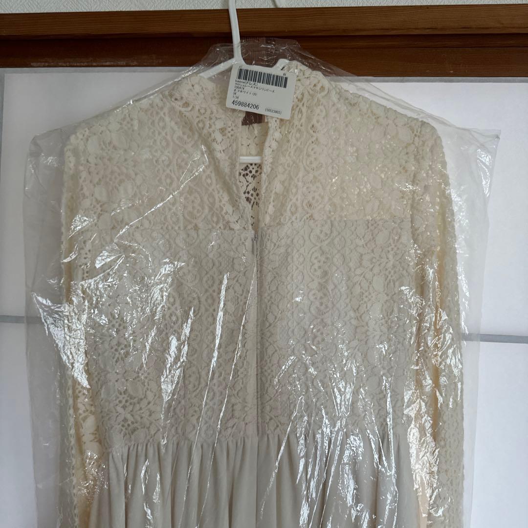 【新品】kaene クロシェレースマキシワンピース