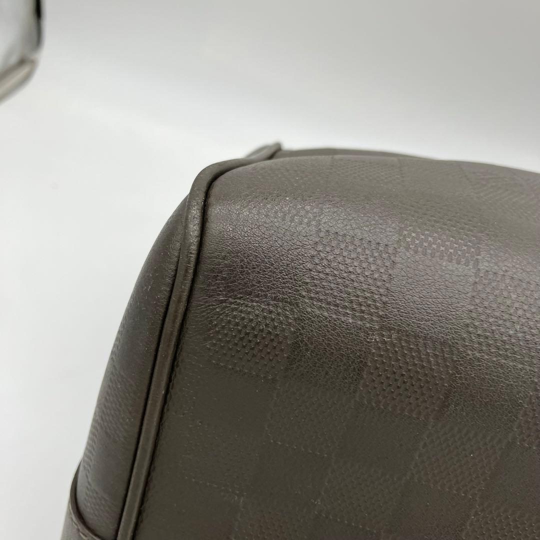 【極美品】 　ルイヴィトン　ダミエアンフィニ　キーポル　バンドリエール45　旅行