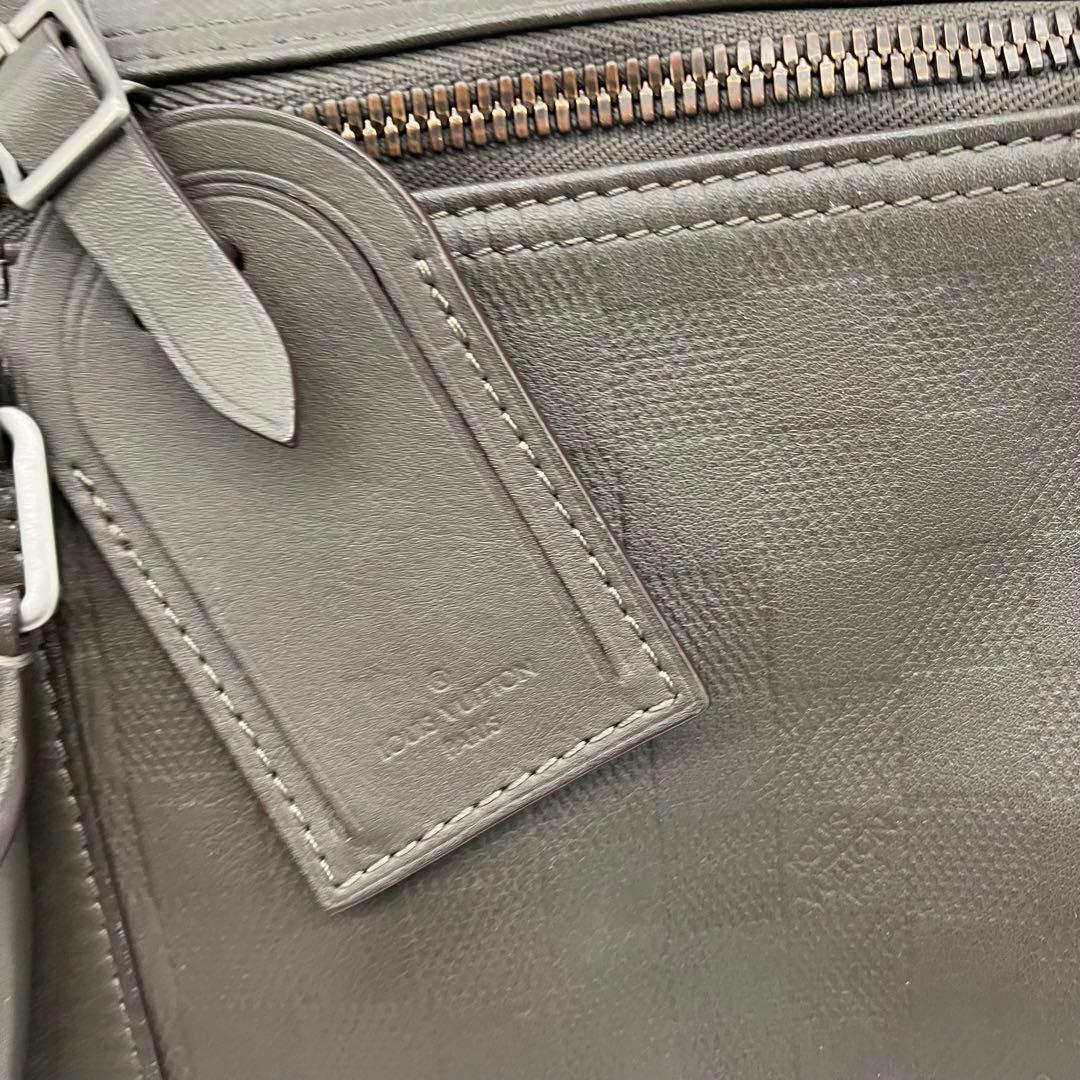 【極美品】 　ルイヴィトン　ダミエアンフィニ　キーポル　バンドリエール45　旅行