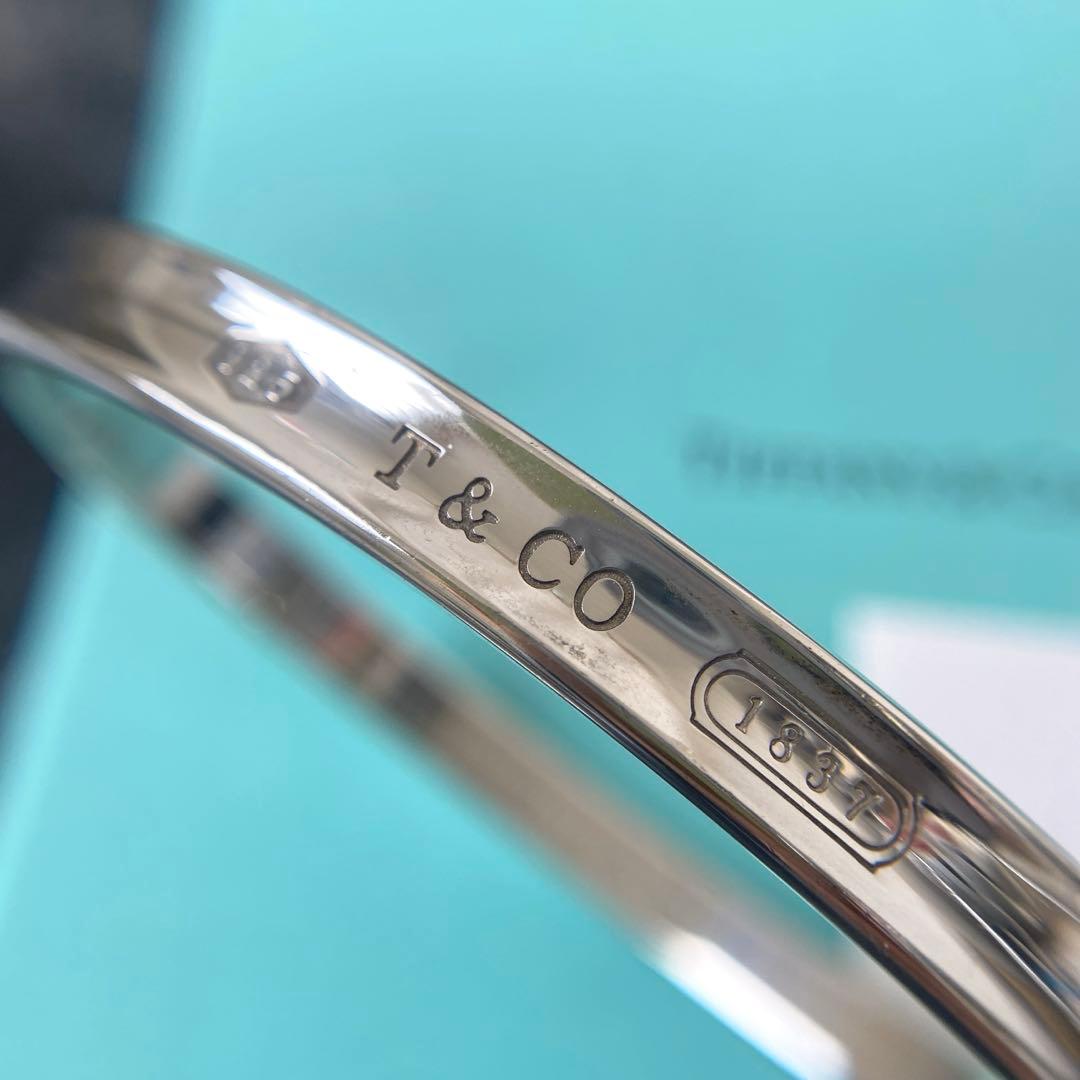 ティファニー バングル SV925 ブレスレット 1837