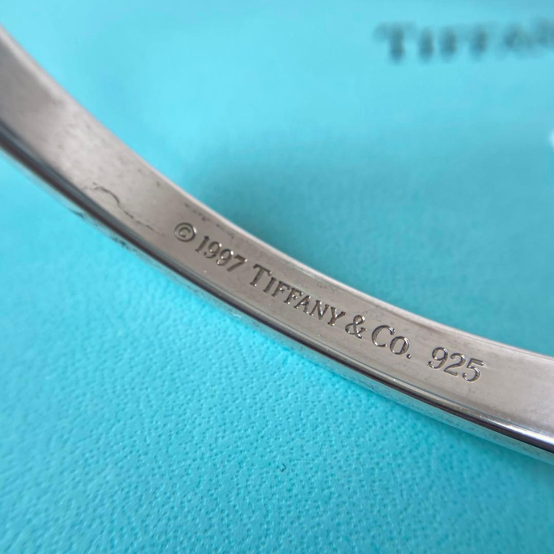 ティファニー バングル SV925 ブレスレット 1837