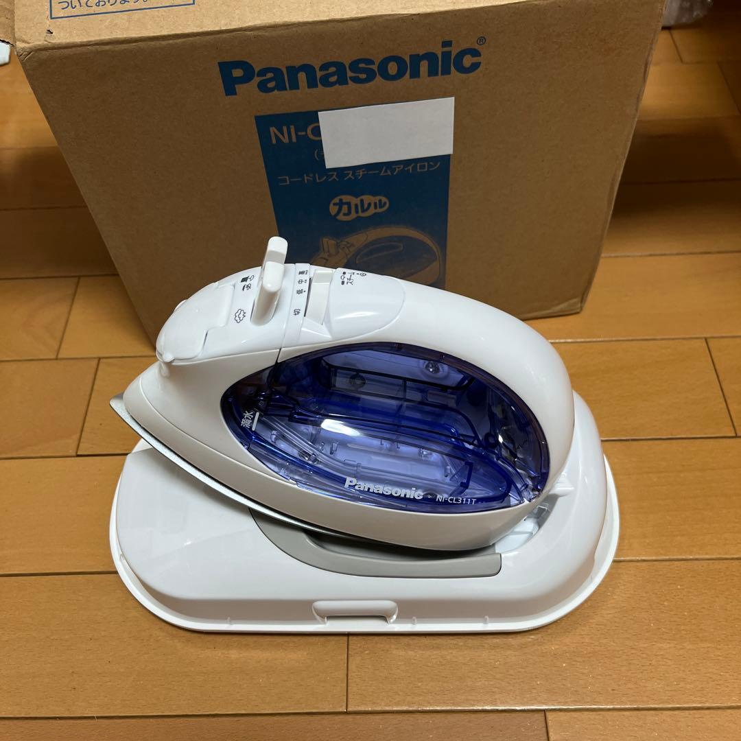 パナソニック コードレス スチーム アイロン カルル NI-CL311T-AH
