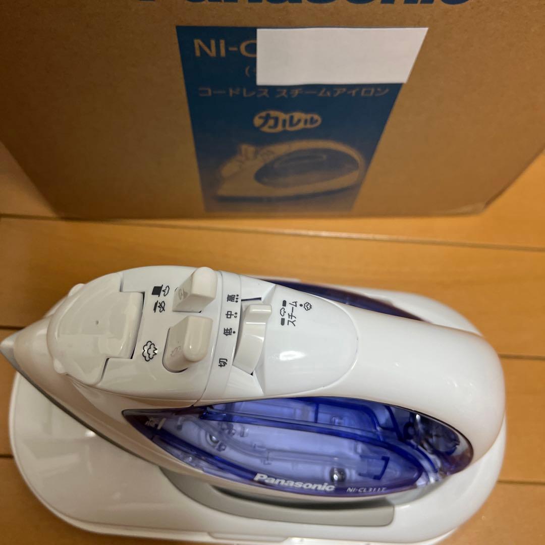パナソニック コードレス スチーム アイロン カルル NI-CL311T-AH