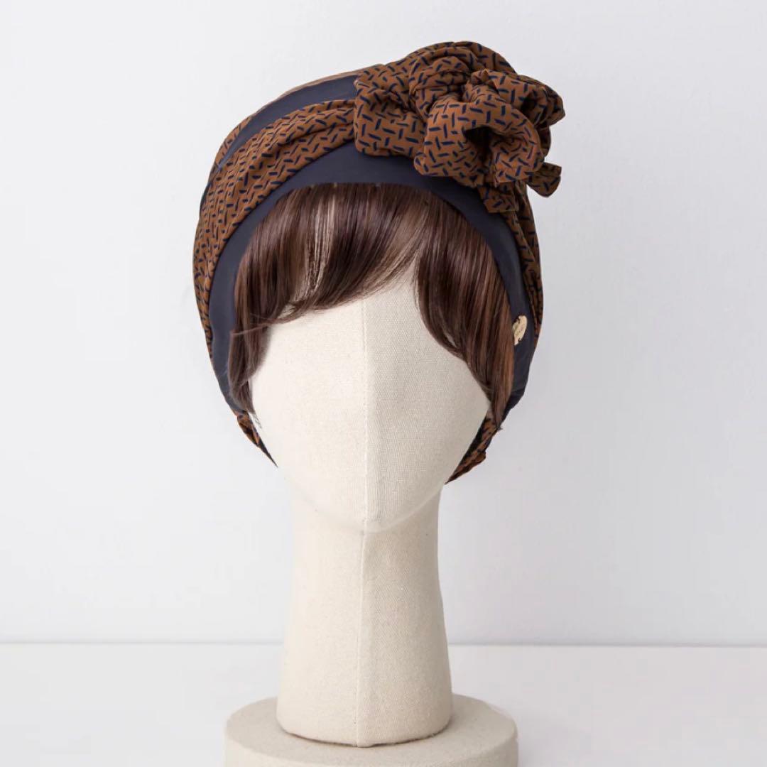 BAREN スカーフハット(Mサイズ) AntiqueBrown 医療用