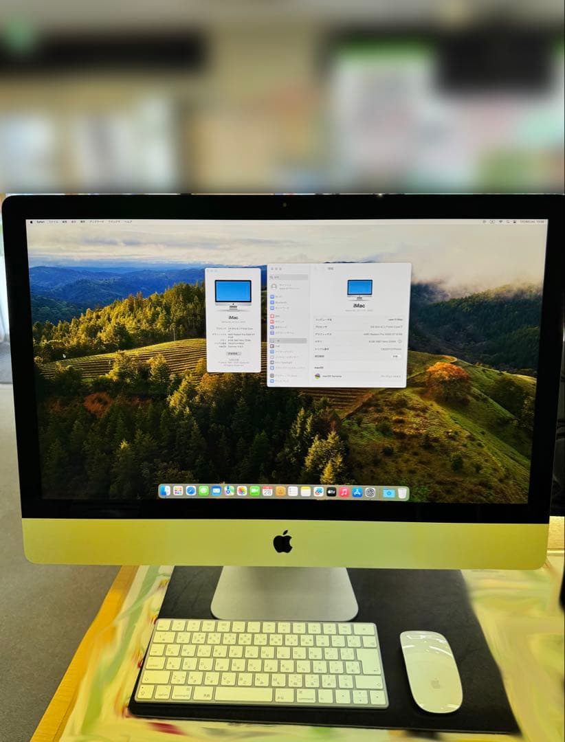 【極美品】iMac 27インチ 2020 5K Core i7 / 512GB