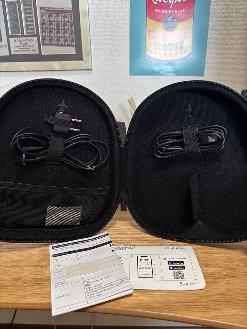 Sennheiser MOMENTUM4 ケース付き