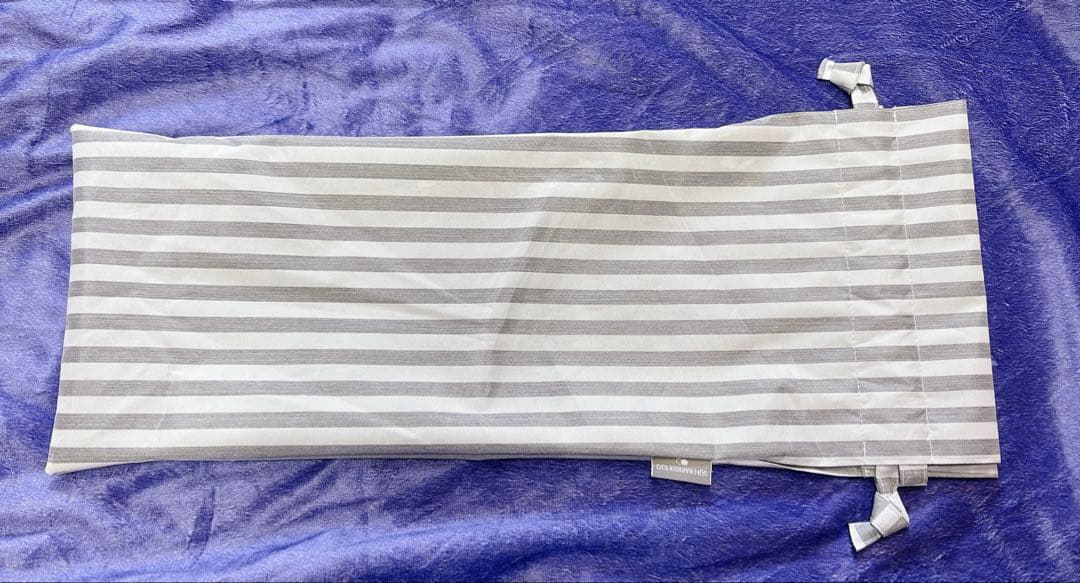 【美品】サンバリア100折りたたみ日傘/2段折/フリル/木曲がり手元