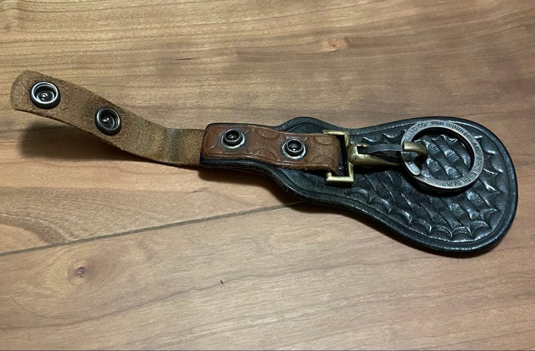 RRL レザーキーフォブ　キーホルダー