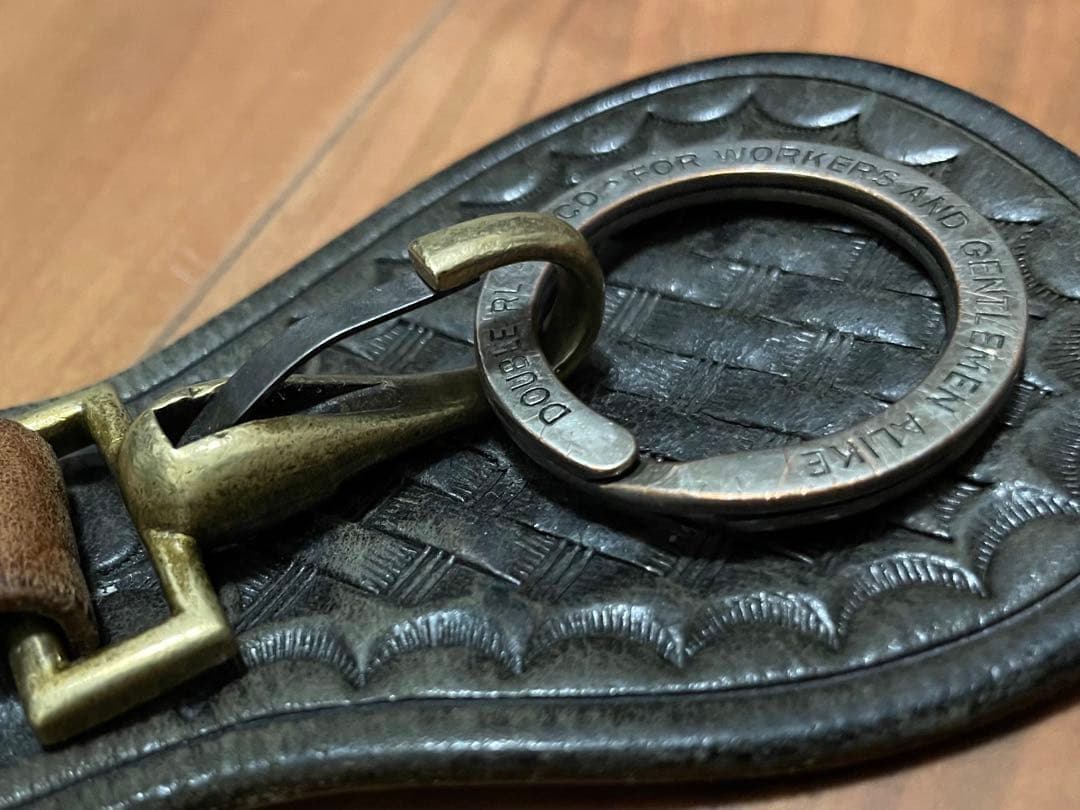 RRL レザーキーフォブ　キーホルダー
