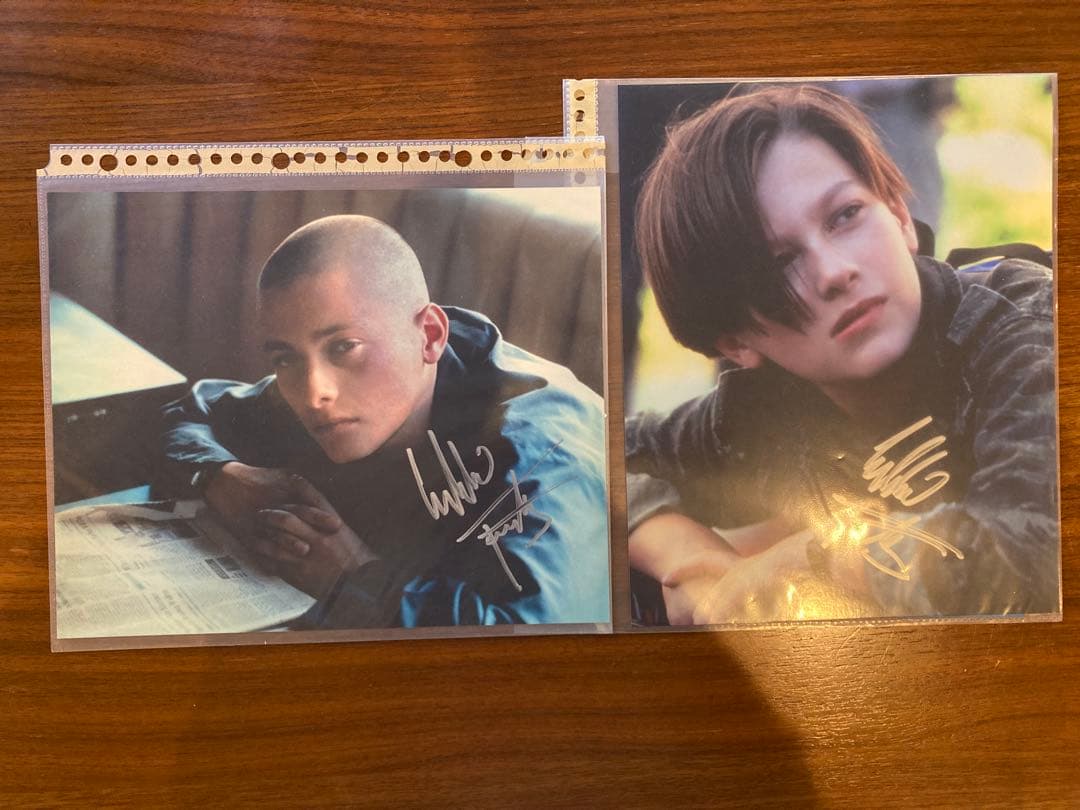 【激レア】エドワードファーロング 直筆サイン入り 2枚セット