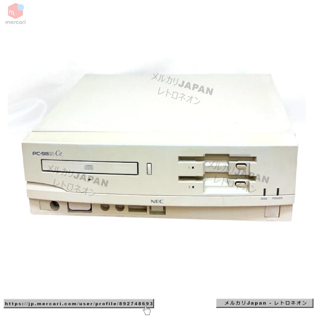 NEC PC-9821Ce MSDOS FM音源OK! CFカード 動作品