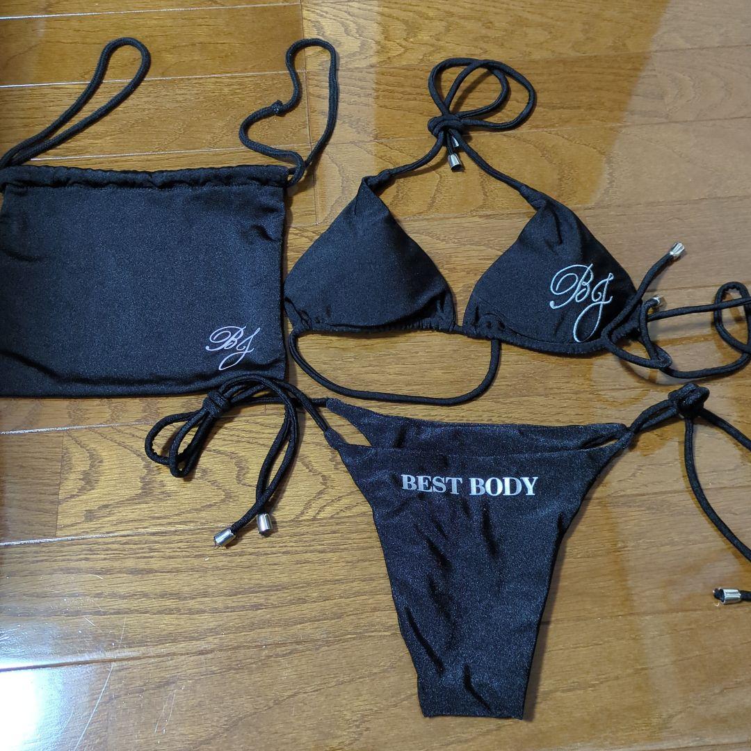 ベストボディジャパン公式決勝用ビキニ ブラック　Sサイズ