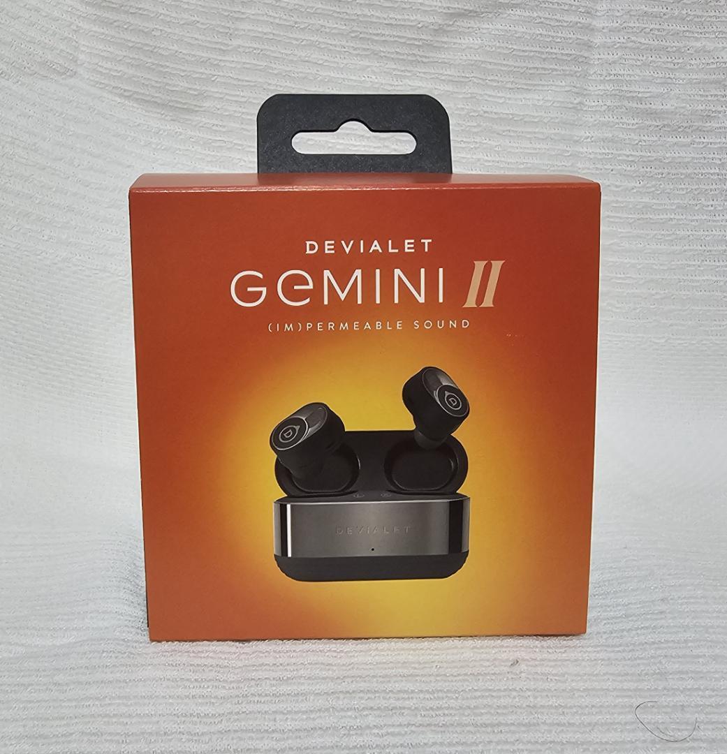 DEVIALET GEMINI II ブラック　ワイヤレスイヤホン
