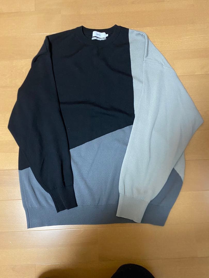 トップス Graphpaper Fine Wool Intarsia Knit