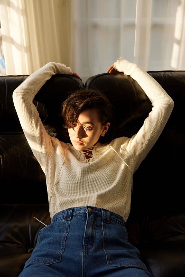 SOLOV ソロヴ ソロブ LACE UP THERMAL TOPS