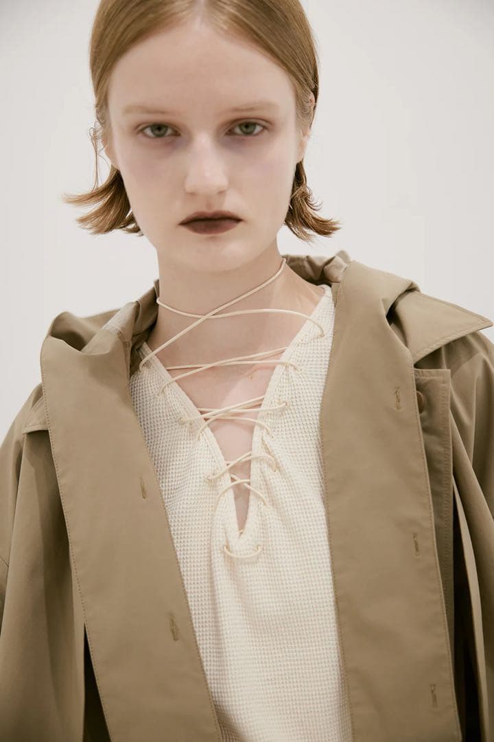 SOLOV ソロヴ ソロブ LACE UP THERMAL TOPS