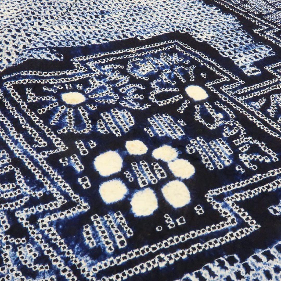 さくら✺有松鳴海絞り 菊と向日葵 高級浴衣 着物 A3432