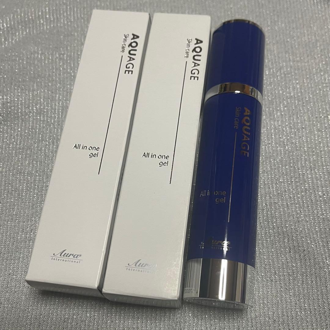 【アウラ】インターナショナル アクアージュ オールインワン ジェル 3本セット