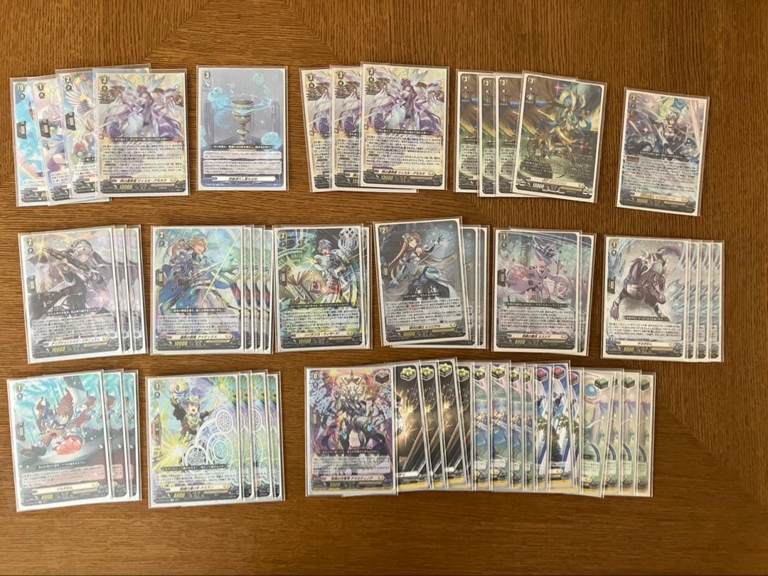 斑*鳩様 リィエルアモルタデッキ、明星エリカスリーブ、デッキケース付き