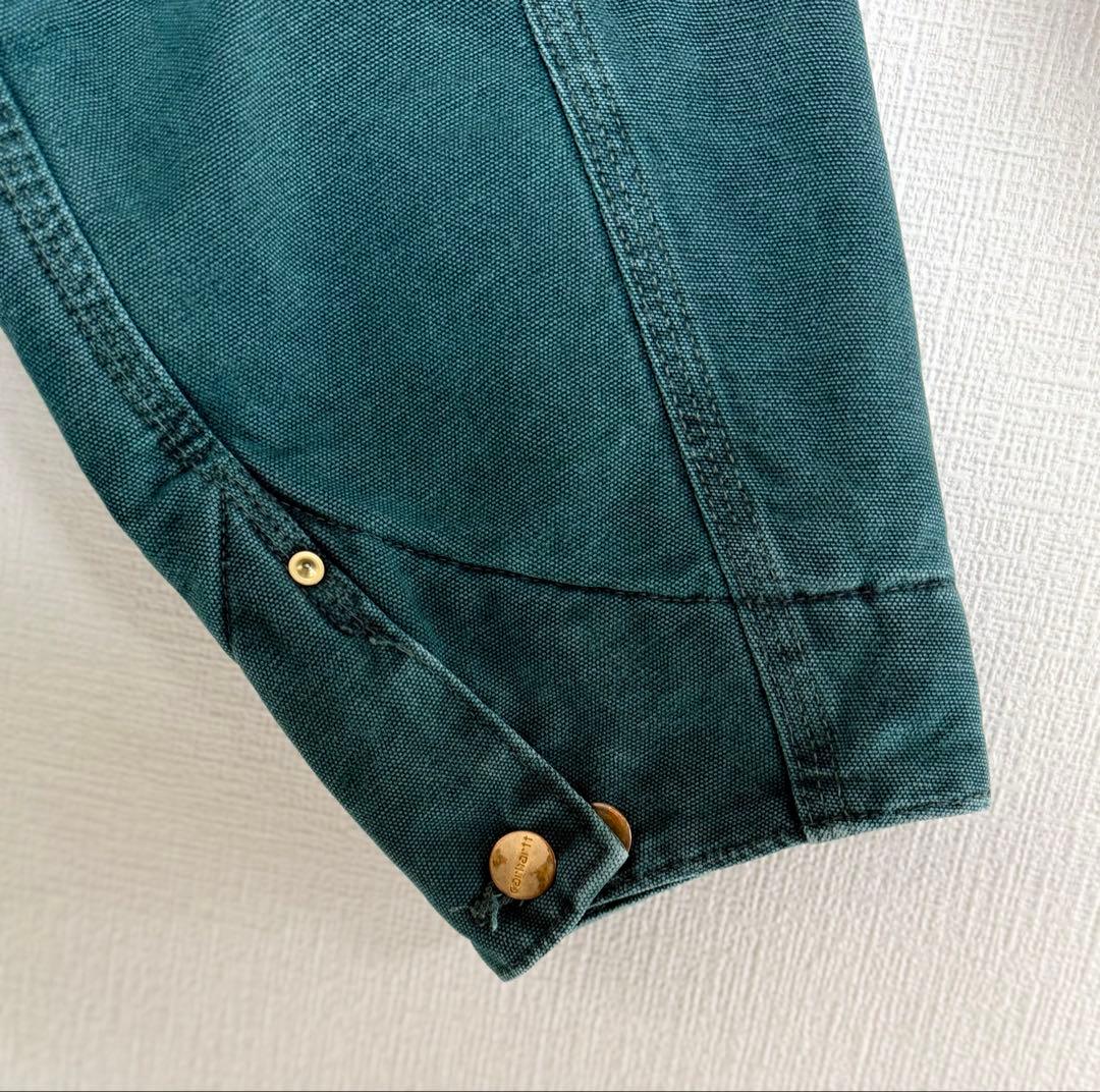 超スペシャル 80s 星タグ カーハート チョアコート XL グリーン 緑