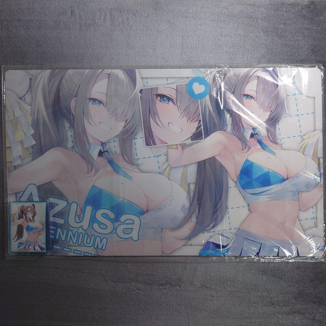 α1 ブルアカ ポンポン&チアガール服 一之瀬アスナ スリーブ&プレイマット
