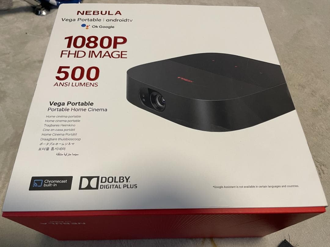 新品同様★Anker Nebula (ネビュラ) Vega Portable