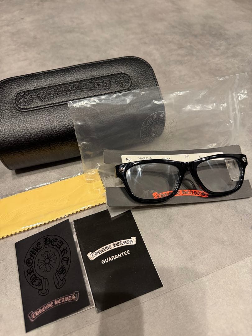 め*こ様 Chrome Hearts クリアレンズサングラス