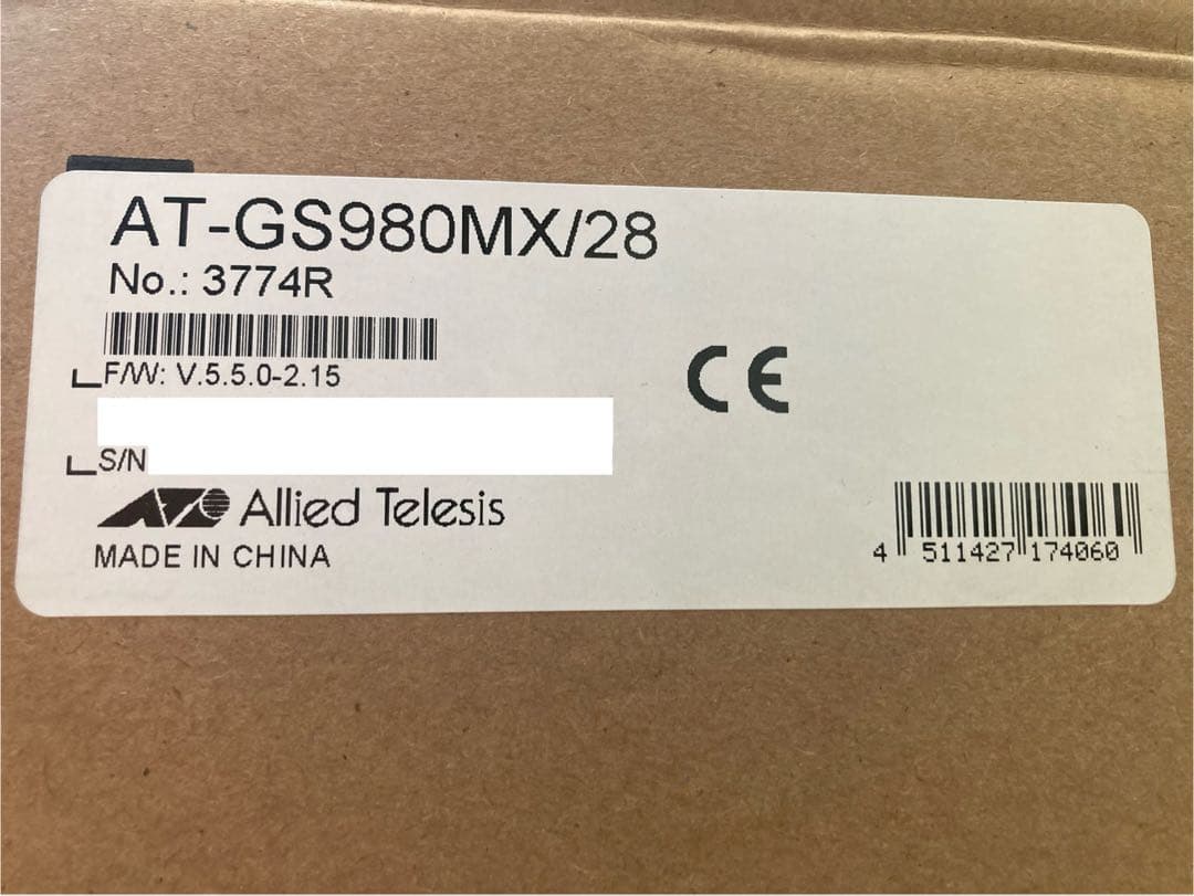 ルーター・ネットワーク機器 Allied Telesis AT-GS980MX/28