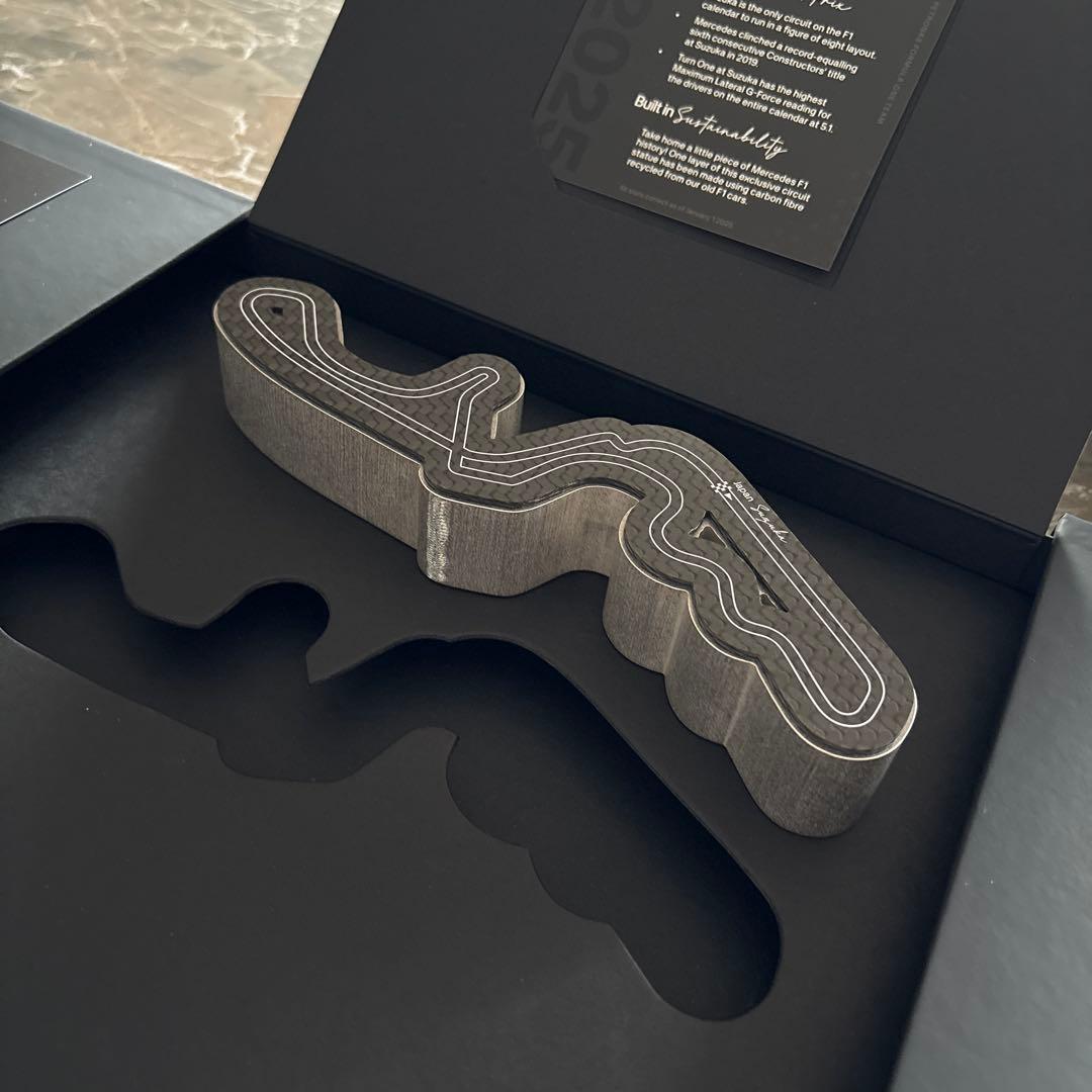 2025 鈴鹿　AMG PETRONAS F1サーキットペーパーウエイト