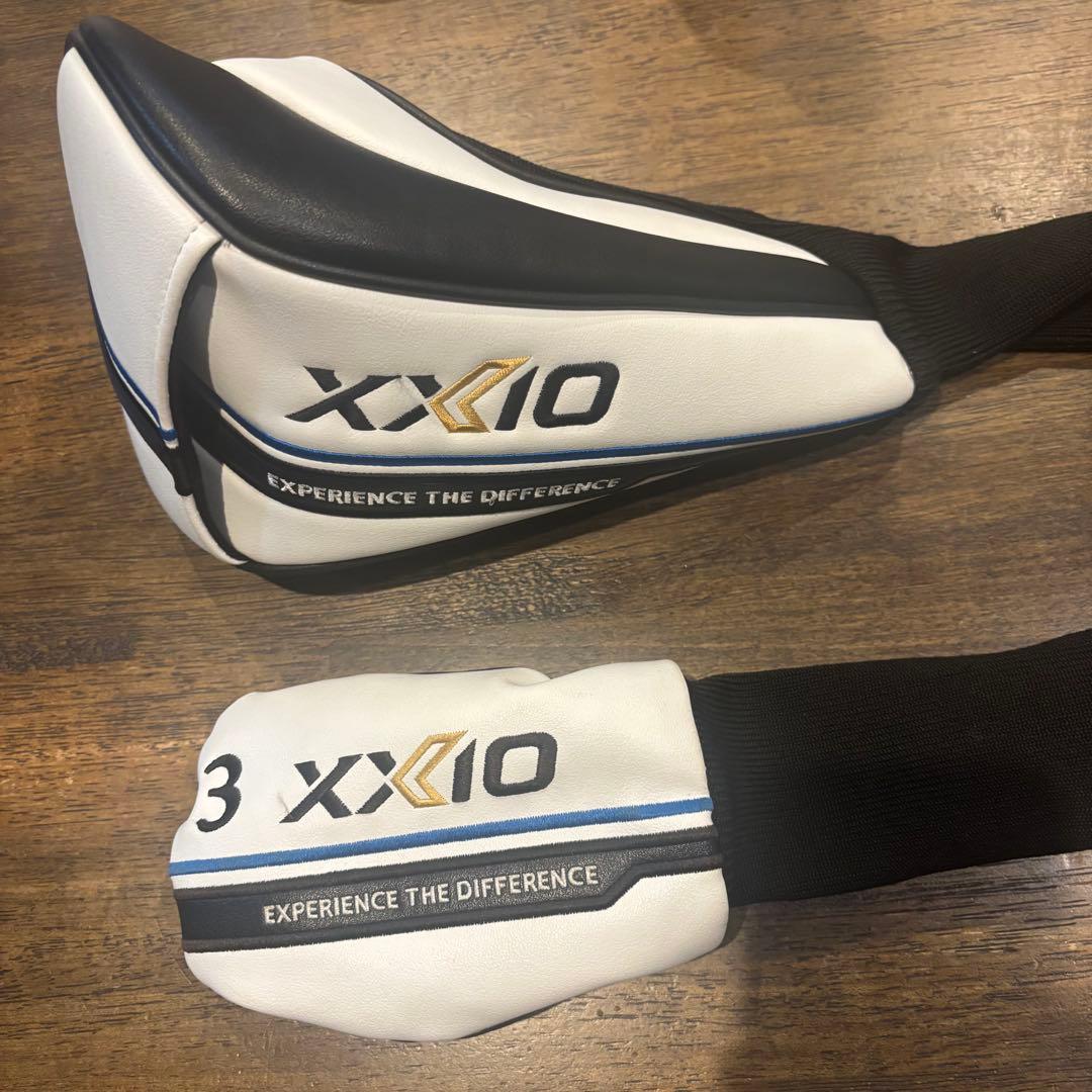 ２点セット　XXIO MP1200 ドライバー　3番　まとめ売り　ヘッドカバー
