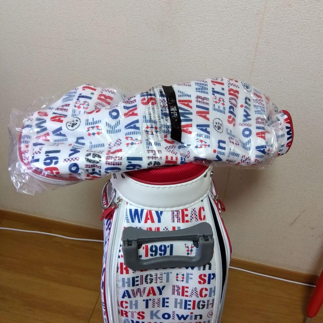 Kolwin 8.5インチ ゴルフバッグ キャスター付きキャディバック新品未使用