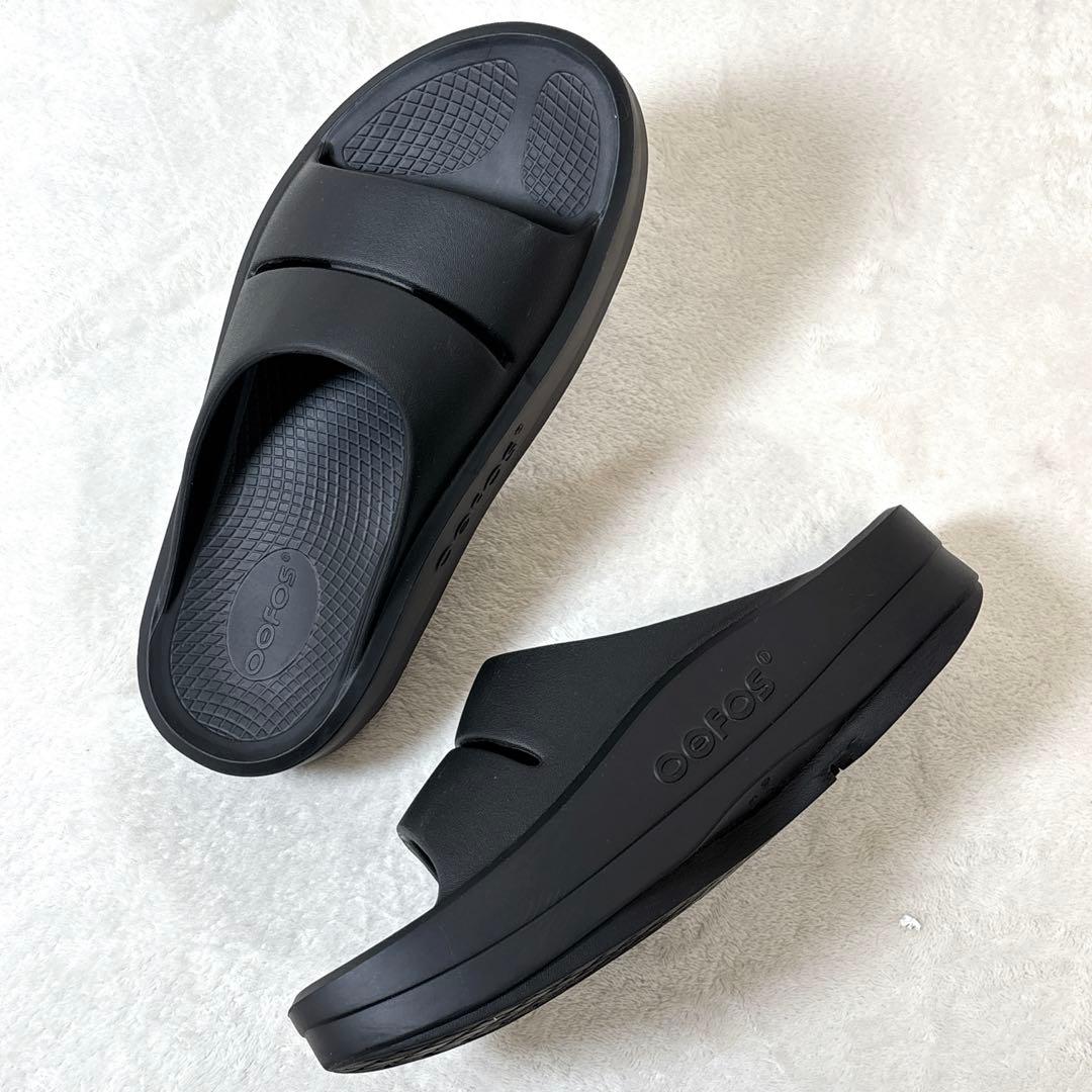 厚底 美品 OOFOS OOmega Ooahh ウーメガウーアー 26cm