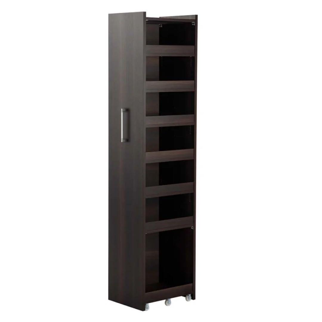 隙間ワゴン W550×H1800×D330 ディノス家具