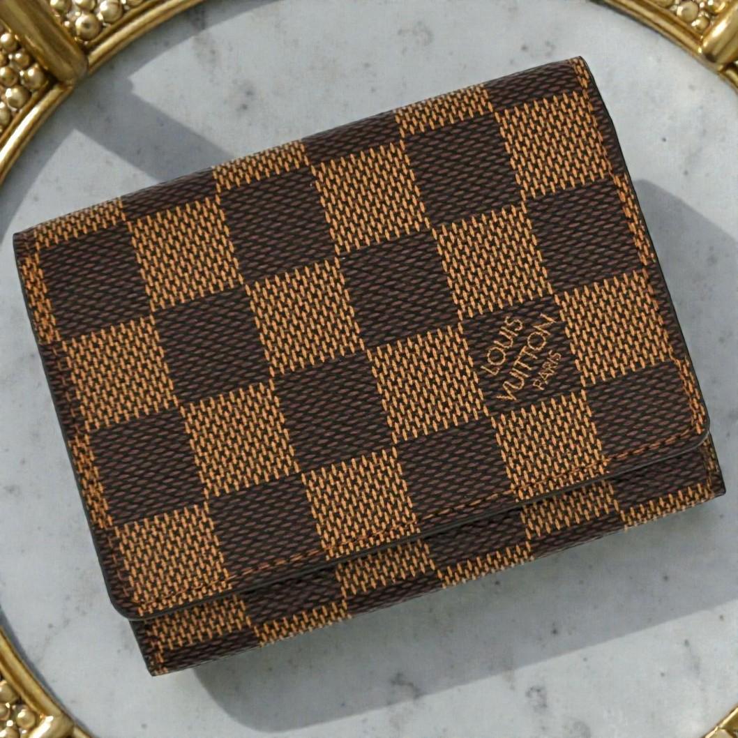 ルイヴィトン ダミエ アンヴェロップカルトドゥヴィジット カードケース 名刺入れ