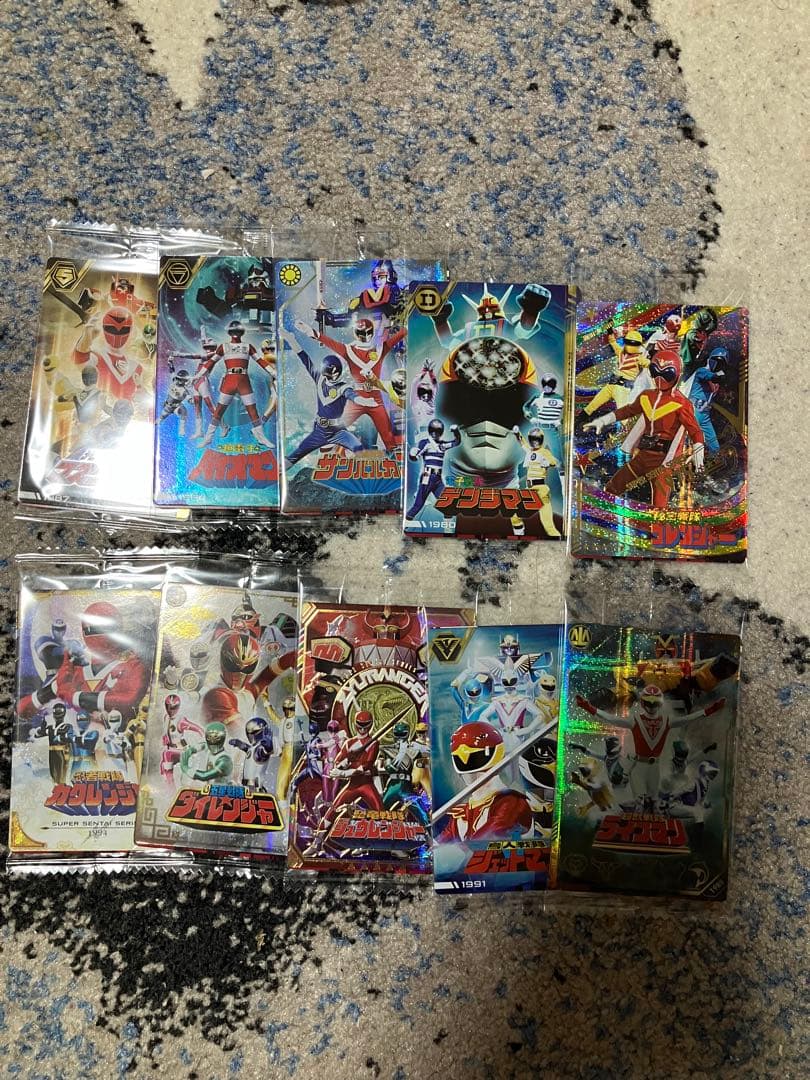 イタジャガ スーパー戦隊 コンプリートセット　30セット60枚　50種類