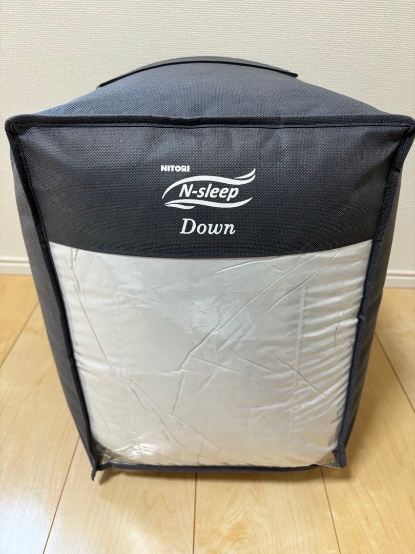 ニトリ　N-sleep プレミアム 羽毛布団　NITORI　クイーンサイズ
