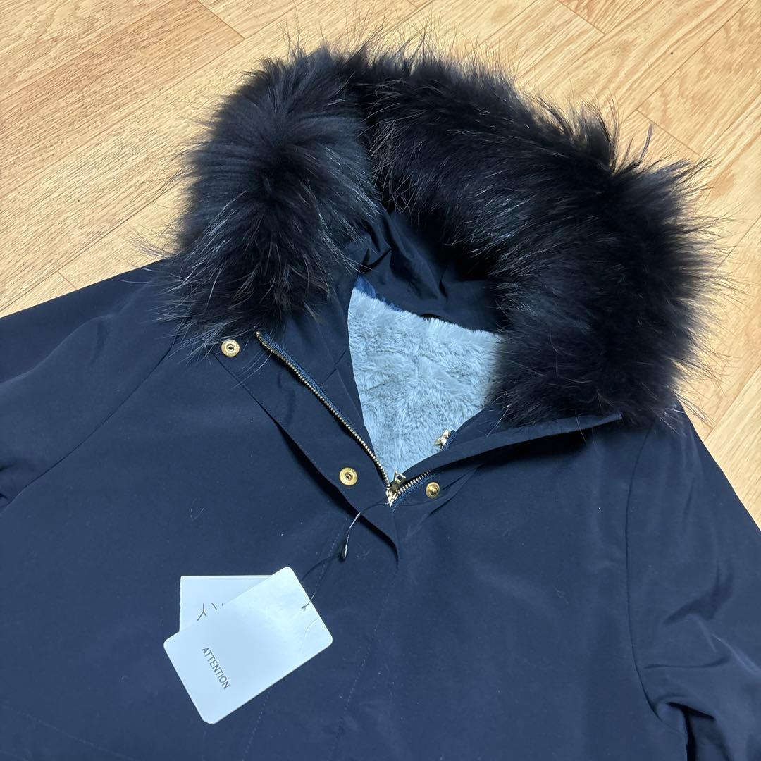 新品タグ付き　vicky ライナー3way モッズコート　0 ネイビー