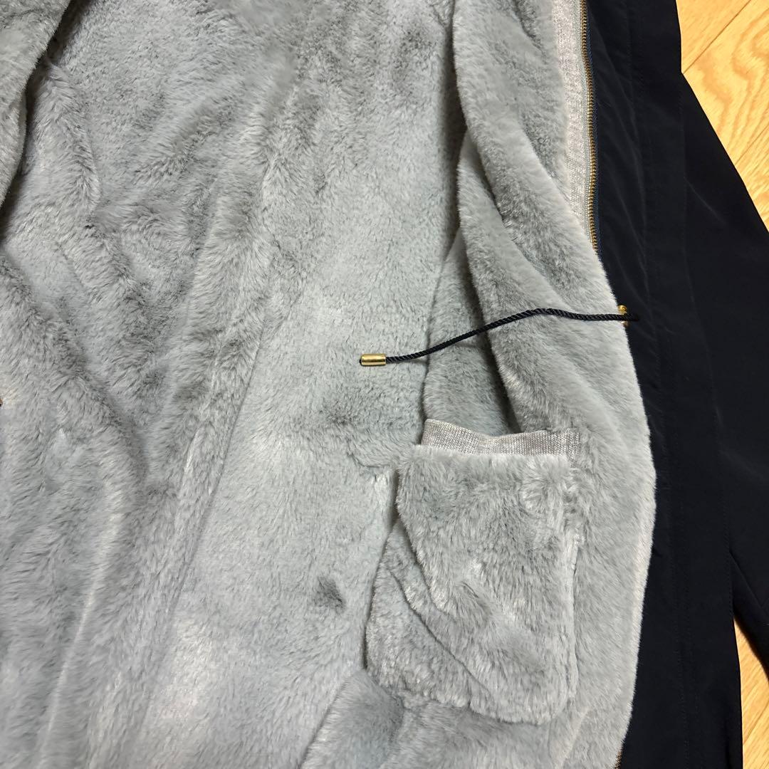 新品タグ付き　vicky ライナー3way モッズコート　0 ネイビー