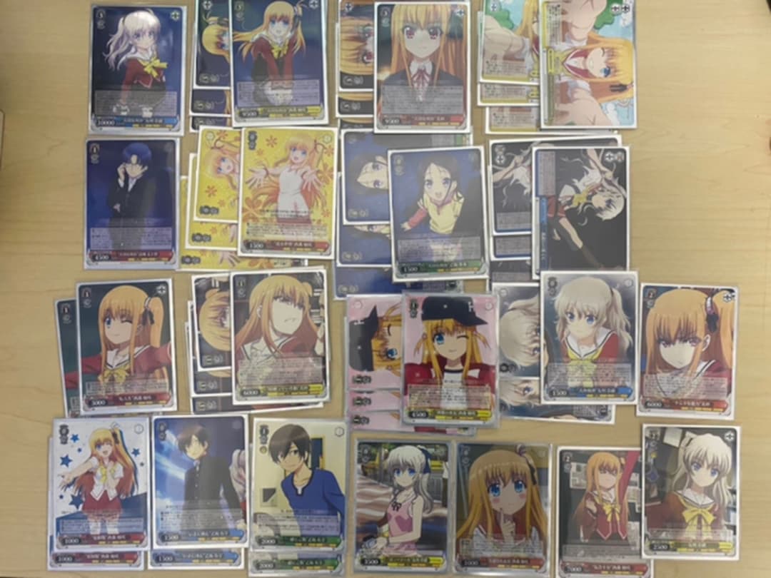 【4コン】ヴァイスシュヴァルツ デッキ　パーツ　Charlotte